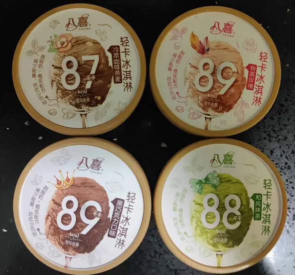 BAXY八喜轻卡冰淇淋和风抹茶口味